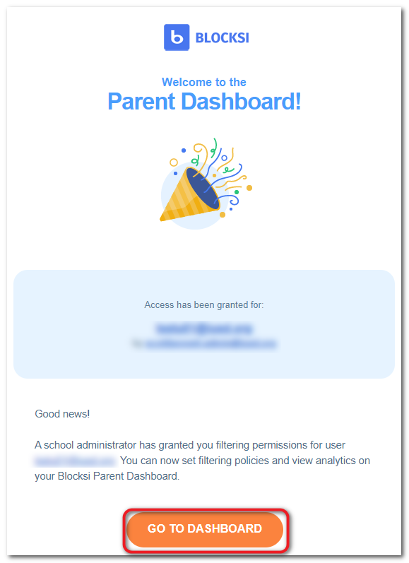 Blocksi Parent Dashboard Login Irvine Unified School District