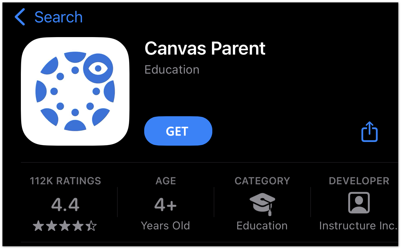 Canvas Parent App Guide Irvine Unified School District
