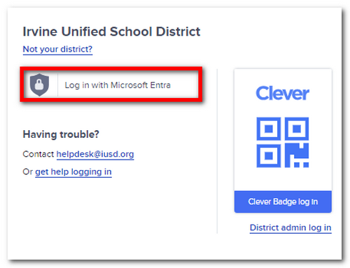 Seesaw: Student Login – Irvine Unified School District